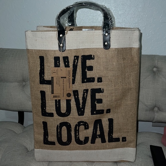 NEW 🏷️ LIVE LOVE LOCAL BAG - Picture 2 of 5